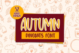 Autumn Dingbats Font Font Download