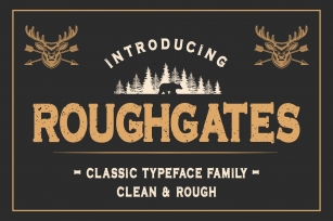 Roughgates Font Download