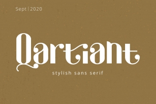 Qartiant - Stylish Sans Serif Font Download