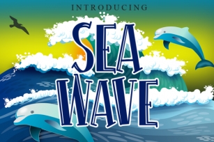 Sea Wave Font Download