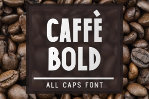 Caffe Bold Font Download