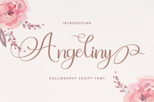 Angeliny - Calligraphy Font Font Download