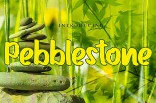 Pebblestone Font Download
