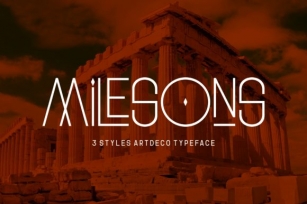 Milesons Font Download