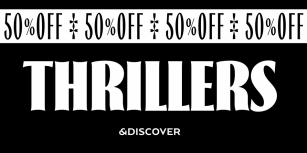 Thrillers Font Download