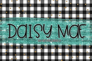 Daisy Mae - A Handwritten Print Font Font Download