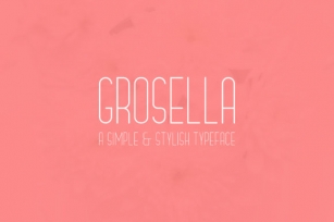 Grosella Font Download
