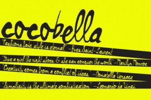 Cocobella Font Download