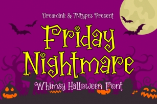 Friday Nightmare Font Download