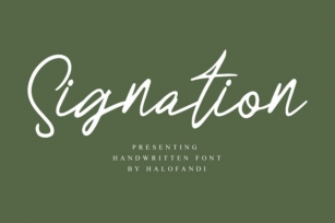 Signation Font Download
