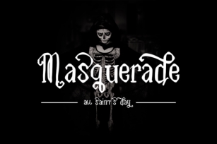 Masquerade Font Download