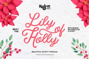 Lily of Holy Font Download