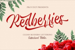 Redberries Script Font Download