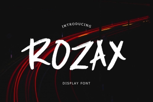 Rozax Display Font Font Font Download