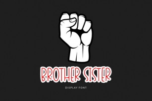 Brother Sister Font Download