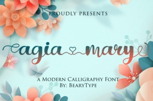 Agia Mary Font Download