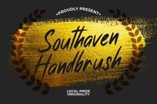 Southaven - Natural Brush Font Font Download