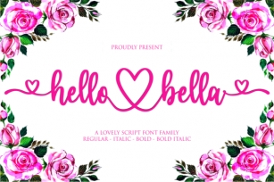Hello Bella Font Download