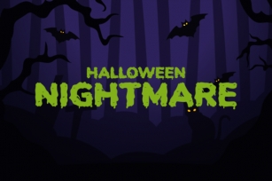 Halloween Nightmare Font Download