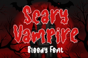 Scary Vampire Font Download