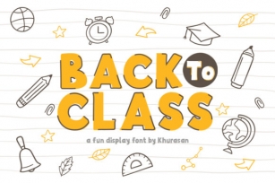 Back to Class Font Download