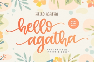 Hello Agatha Font Download