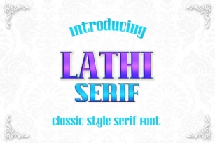 Lathi Font Download