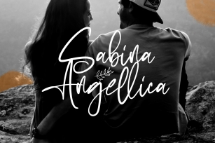 Sabina Angellica - Modern Script Font Font Download