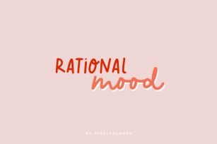 Rational Mood Font and Extras Font Download