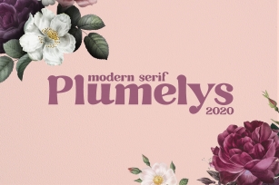 Plumelys Modern Serif Font Download