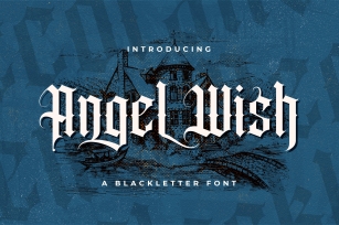Angel Wish - Blackletter Font Font Download