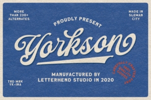 Yorkson Font Download