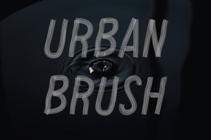 Urban Brush SVG Font Font Download