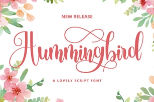 Hummingbird Font Download