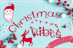 Christmas Vibes Font Download