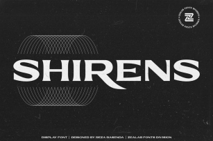 SHIRENS Font Download