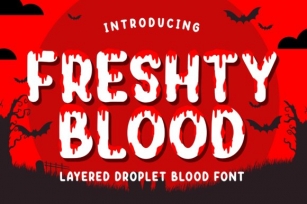 Freshty Blood Font Download