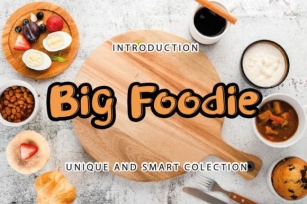 Big Foodie Font Download