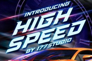 High Speed Font Font Download
