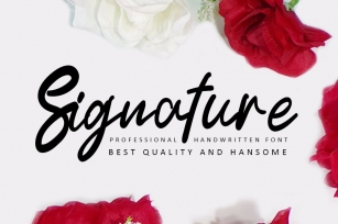 Signature - Modern Handwritten Font Font Download