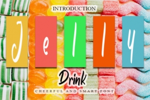 Jelly Drink Font Download