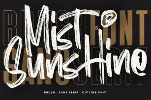 Mist Sunshine Font Bundle Font Download