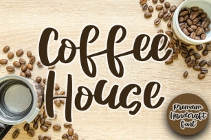 Coffee House - Special Script Font Font Download