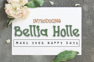 Bellia Holle Font Download