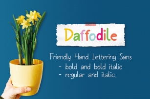 Daffodile Font Download