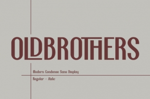 Old Brothers Font Download