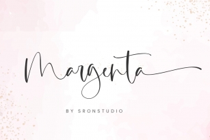Margenta  Sweet Calligraphy Font Download