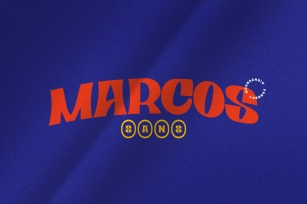Marcos-playful vintage typeface Font Download