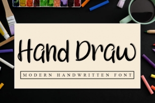 Hand Draw Font Download