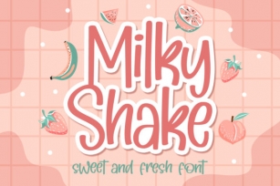 Milky Shake Font Download